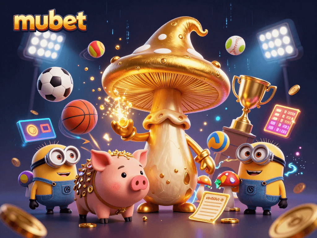 Mubet offers a magical betting experience with treasure and dynamic sports elements.
