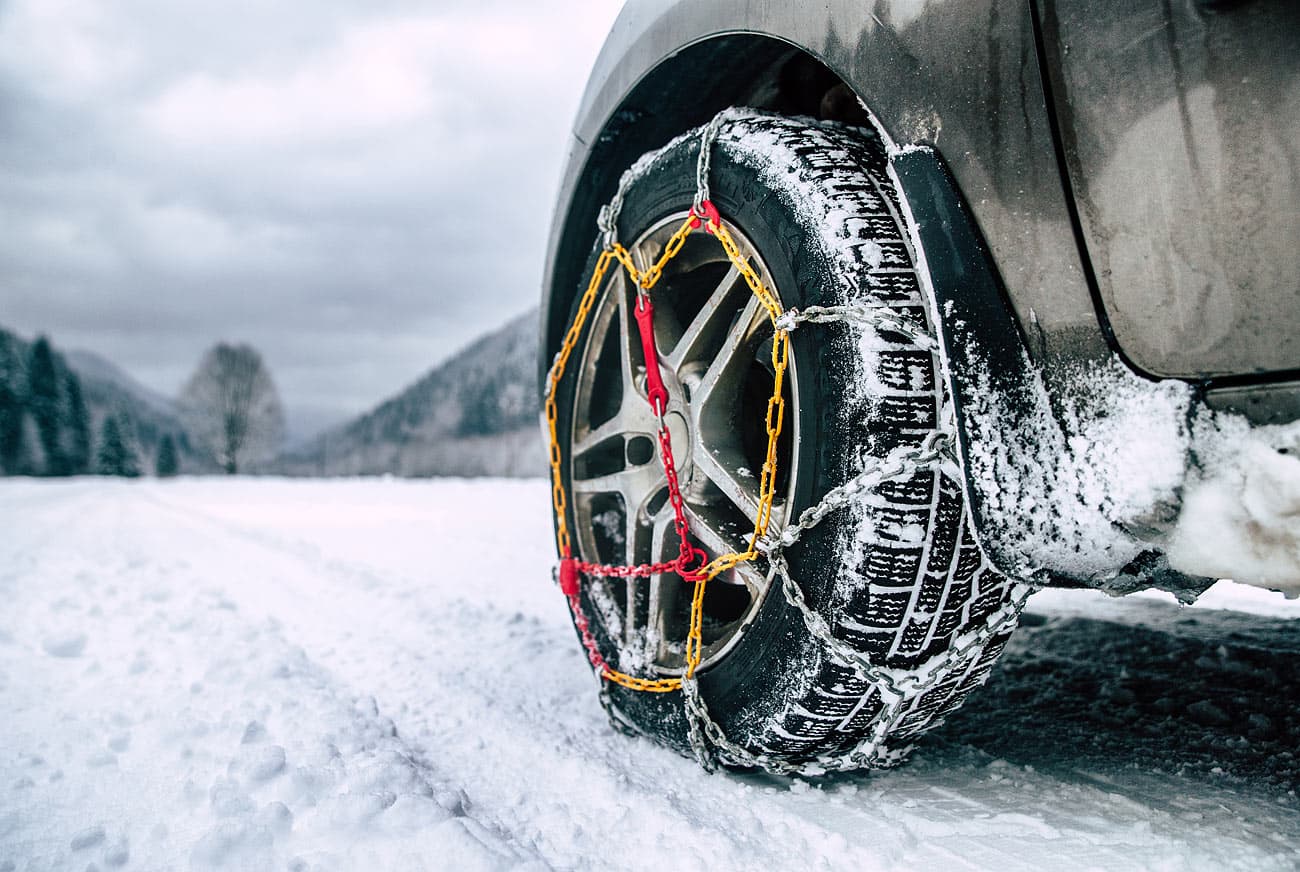 Laufflächen Schneeketten: So finden Sie die perfekte Größe für Ihre Reifen