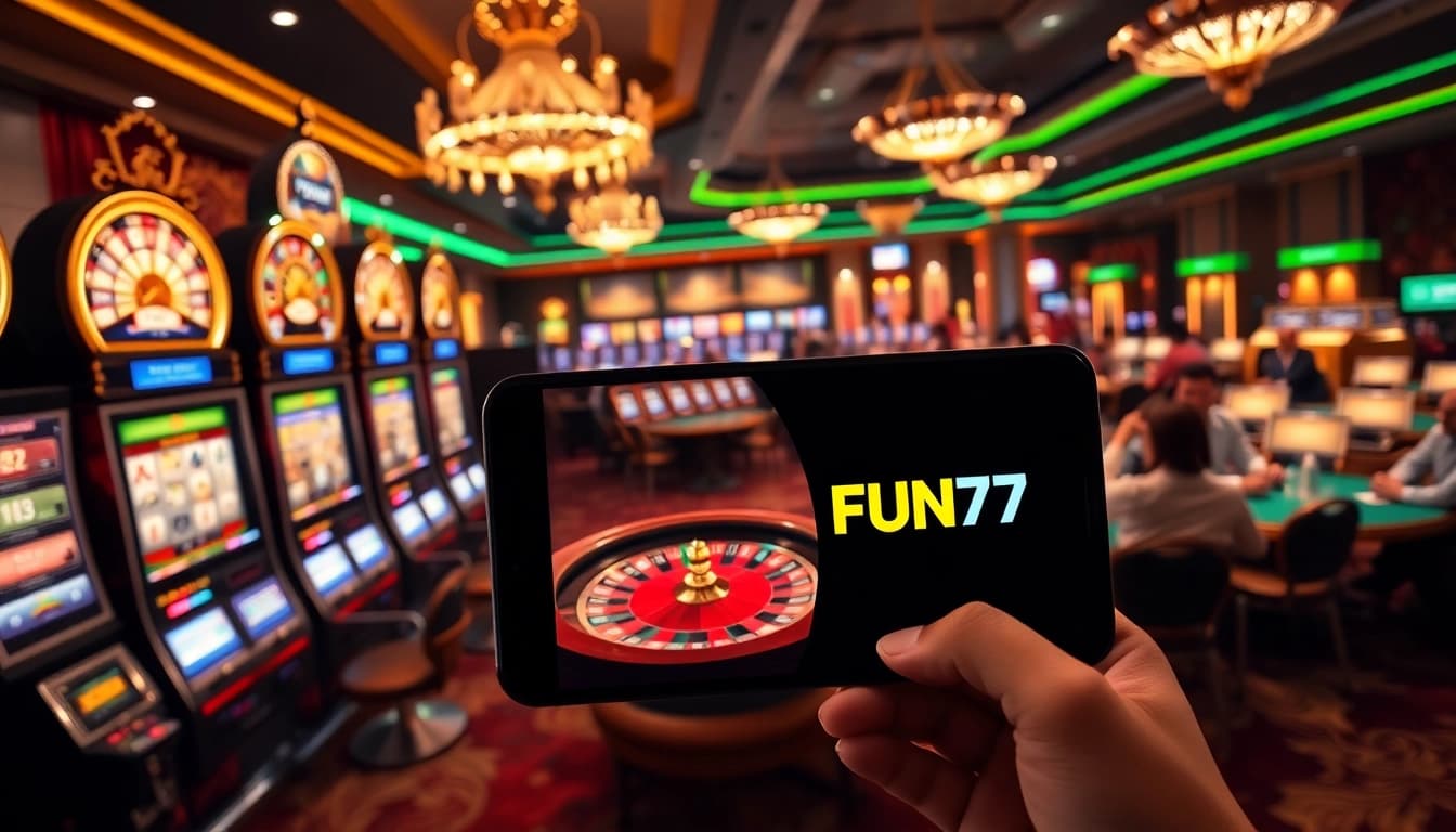 Winning at Nhà cái FUN79 with vibrant casino games and engaging players in action.