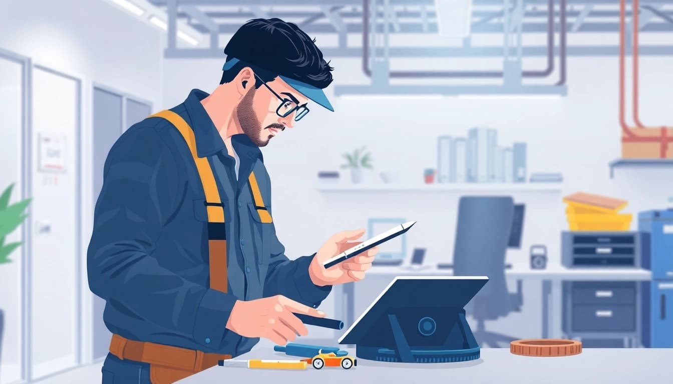 Conducting Prüfung ortsveränderlicher elektrischer Betriebsmittel with precision and safety in a professional environment.