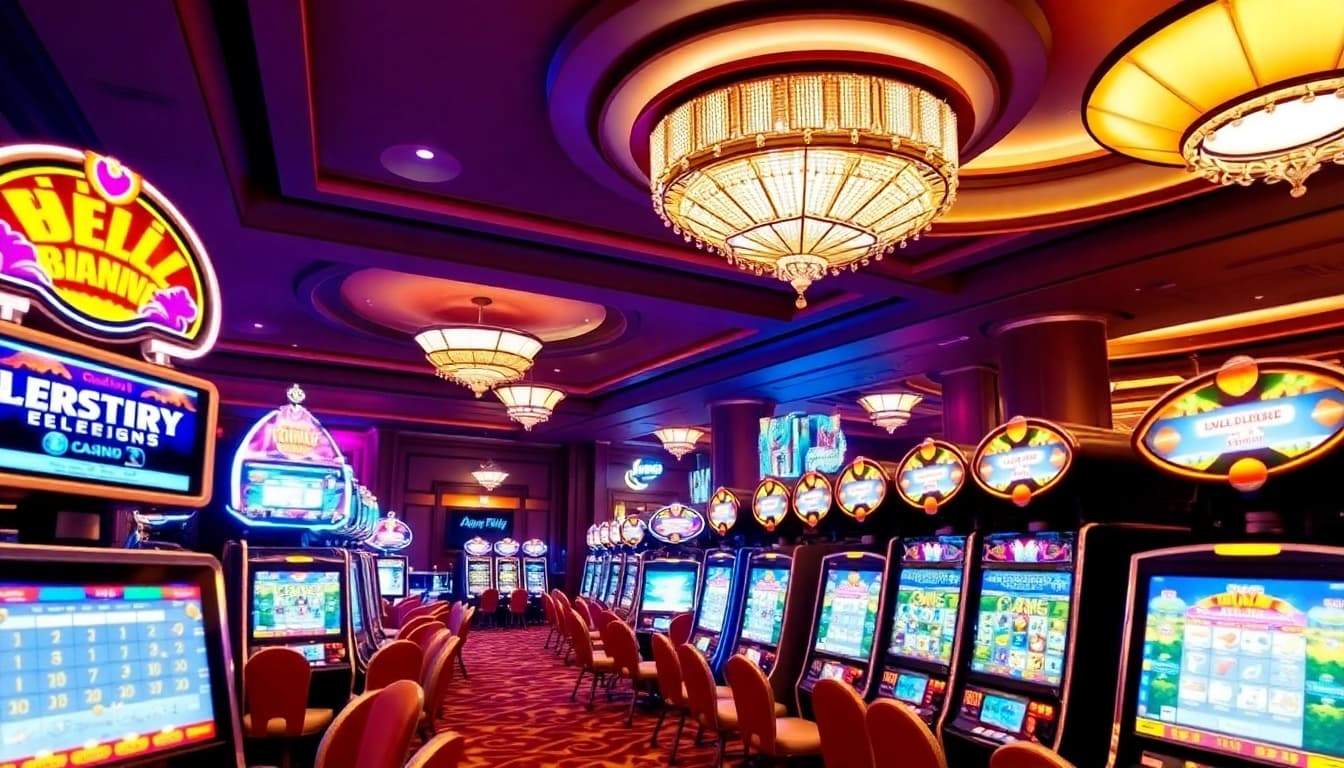 Erleben Sie aufregende Casino online Spiele in einem lebhaften virtuellen Ambiente voller Spannung.