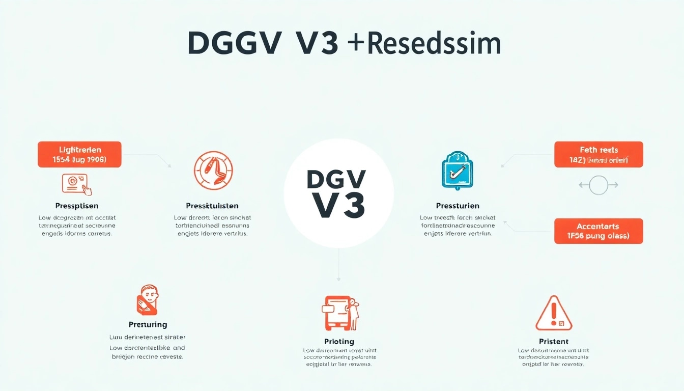Illustration zur DGUV V3 Prüfung mit wichtigen Informationen und Prüfpflichten visuell dargestellt.