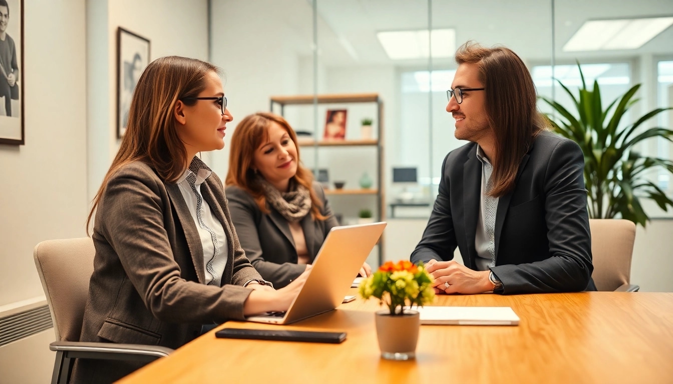 Experten im pflegedienstmarketing bieten strategische Beratung für Pflegeeinrichtungen in einem modernen Büro.
