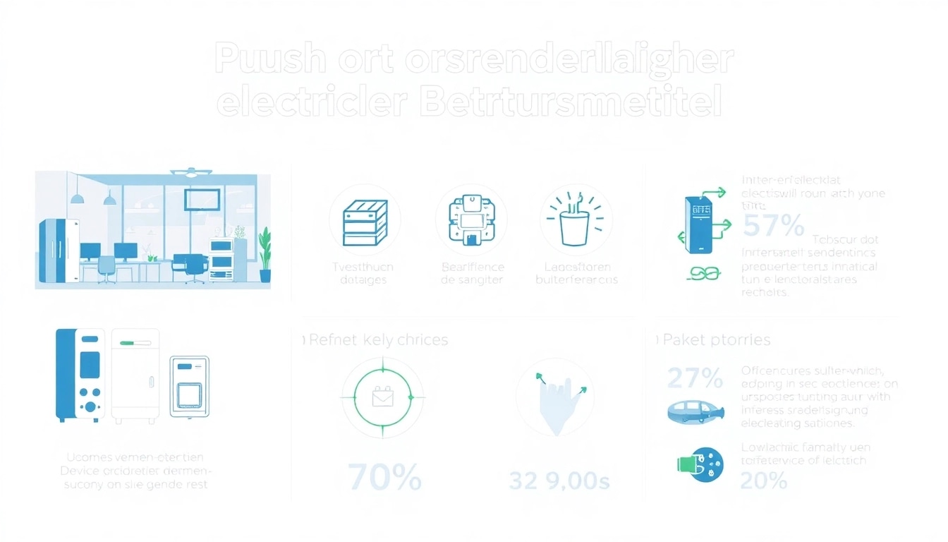 Visual representation of Prüfung ortsveränderlicher elektrischer Betriebsmittel highlighting essential safety measures and inspection processes.