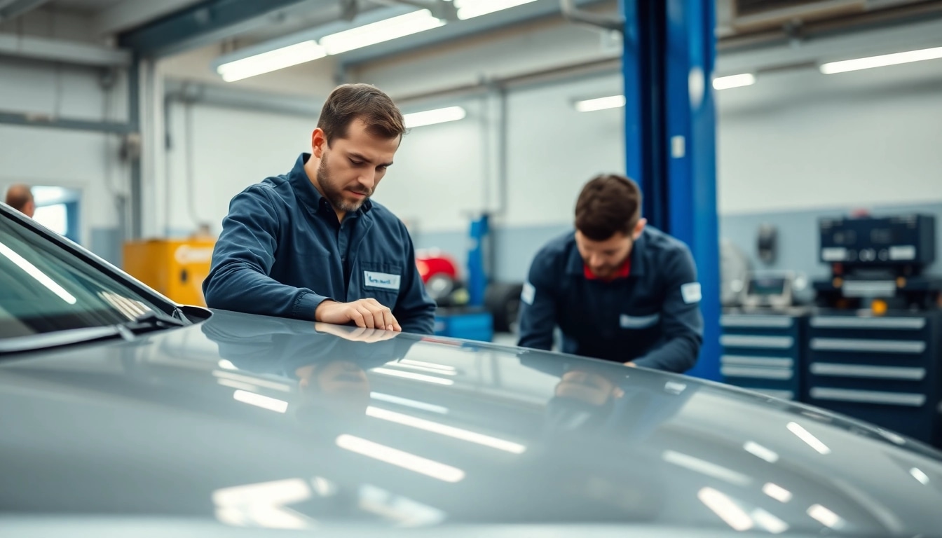 Hagelschaden Reparatur München durch Experten in moderner Werkstatt