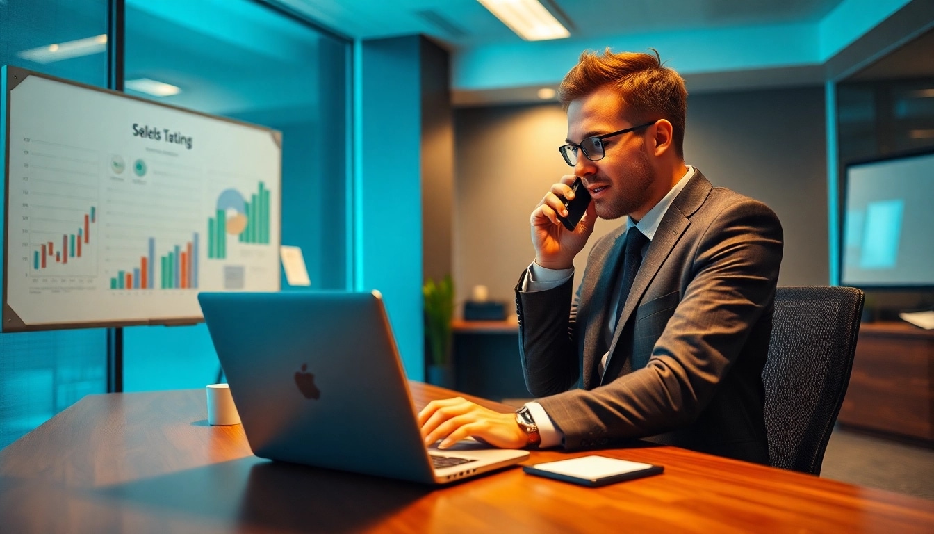 Vertriebs-Headhunter engagiert bei der Rekrutierung von Talenten aus dem Vertrieb.