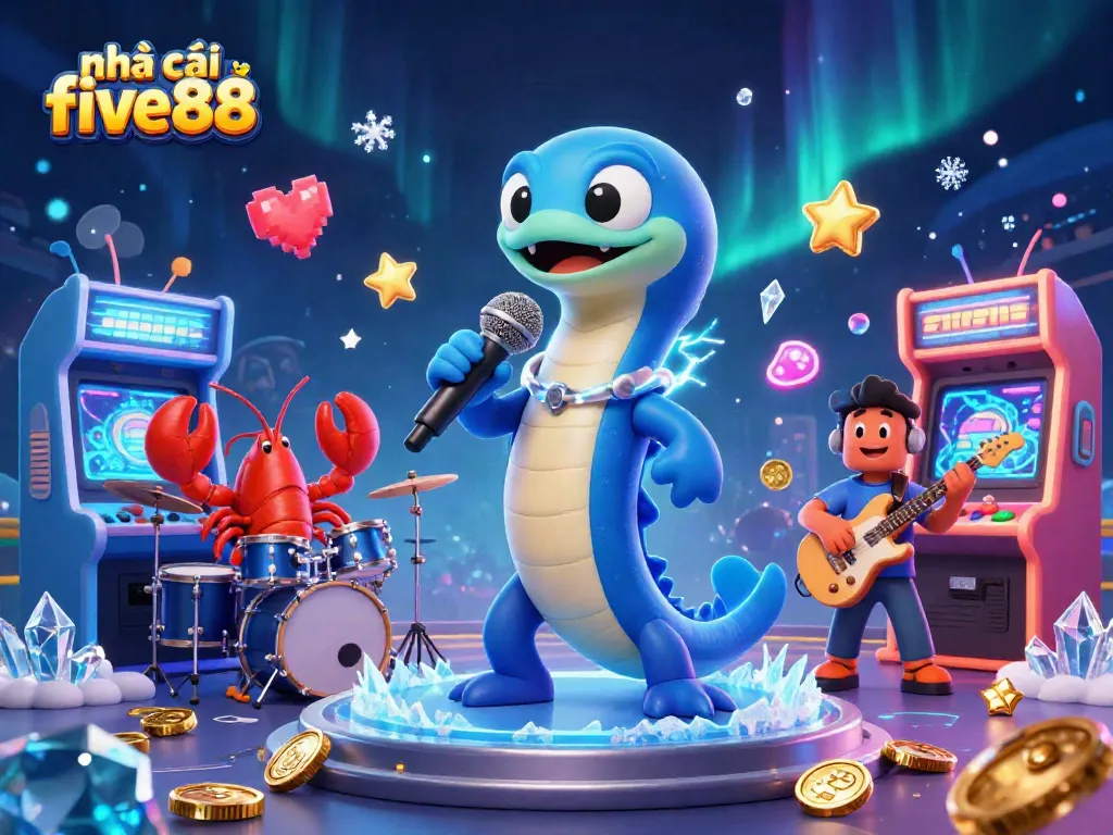 Engage with nhà cái five88 in a vibrant underwater casino featuring exciting gaming action.