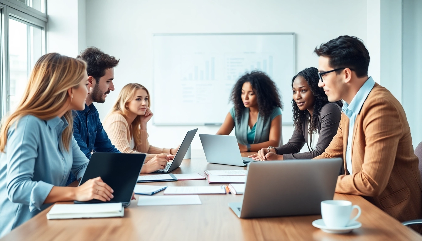 Effiziente Personalbesetzung in einem Teammeeting mit strategischer Zusammenarbeit.