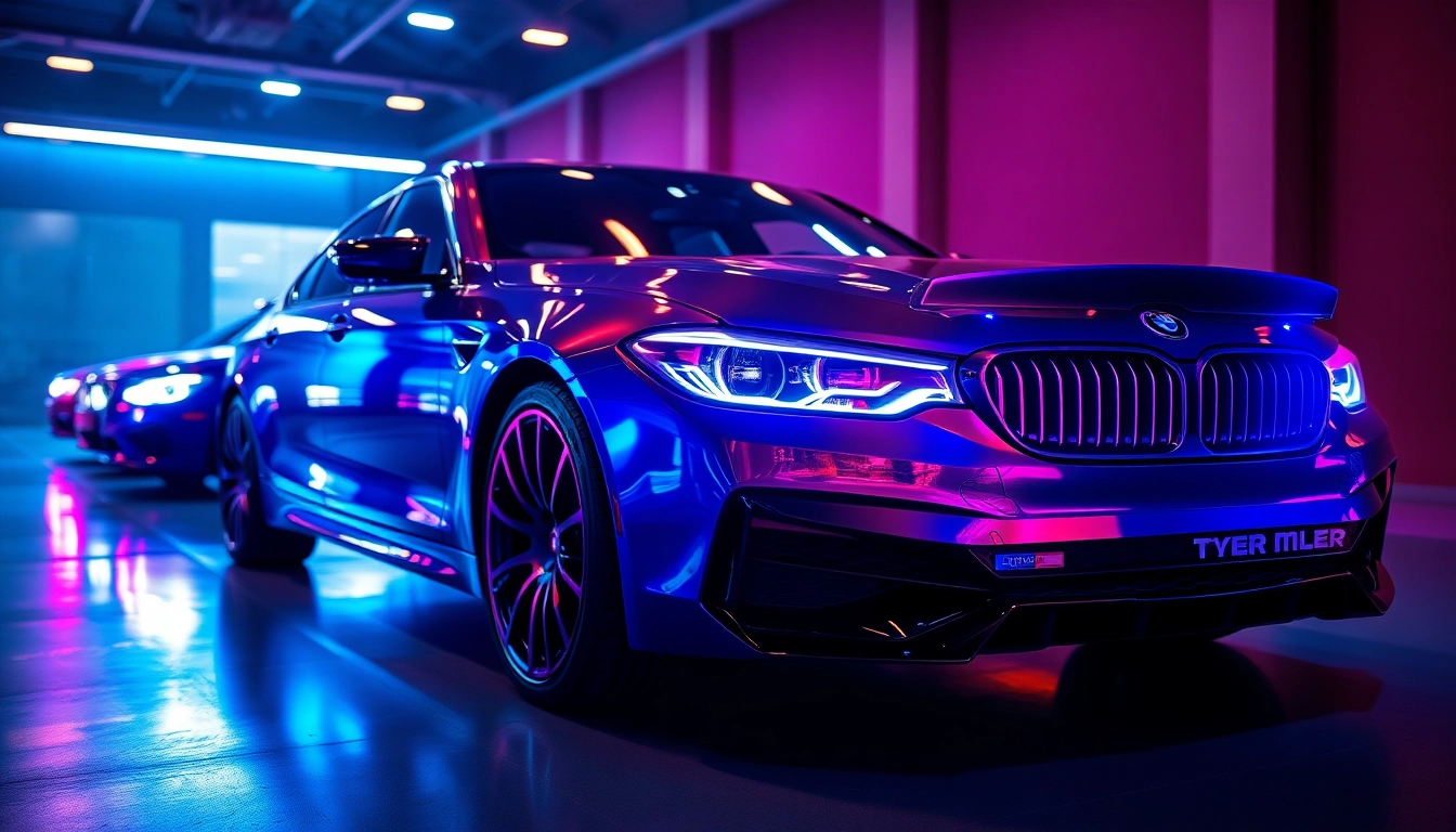 Die Folierung eines Autos und ihre Preisgestaltung im Detail, gezeigt auf einem professionell gefolierten Fahrzeug.