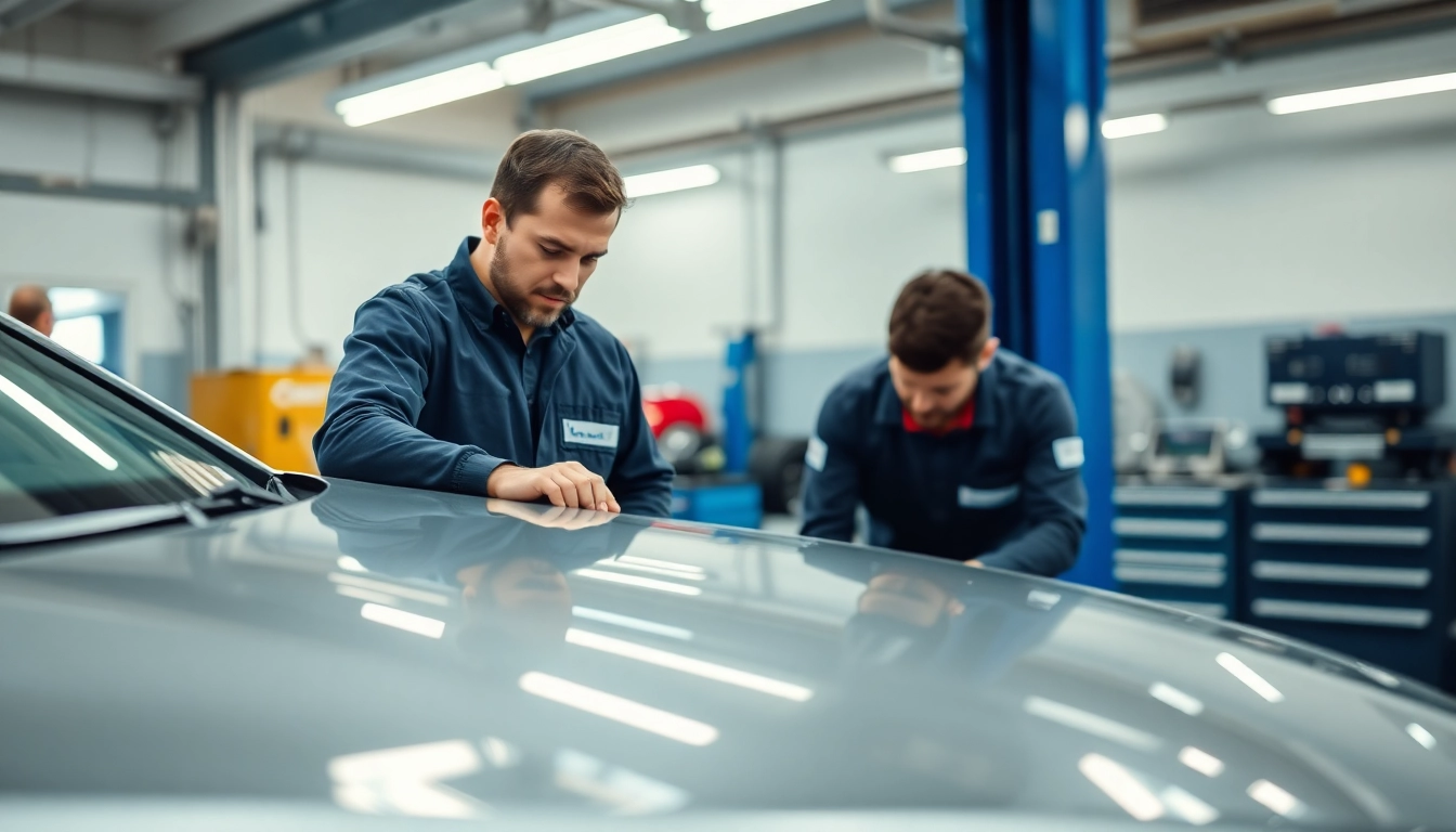 Hagelschaden Reparatur München durch Experten in moderner Werkstatt