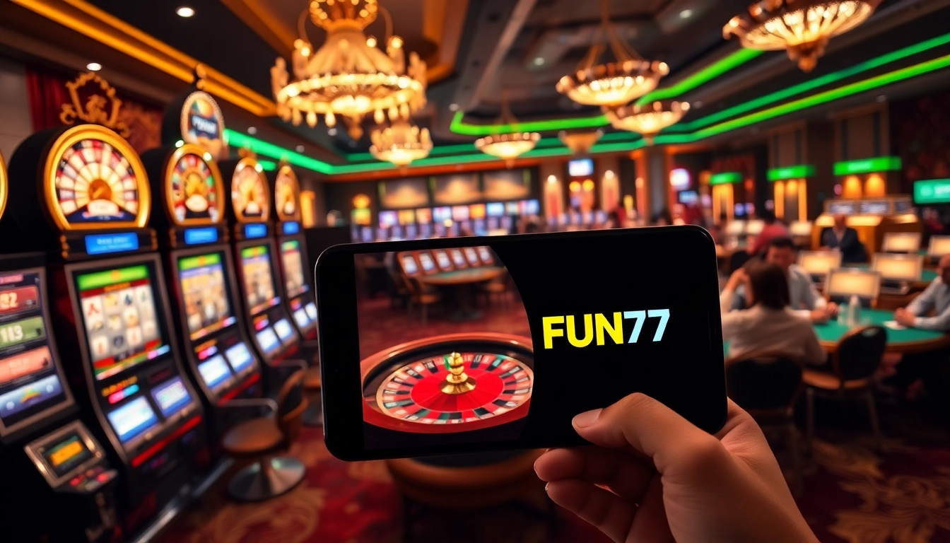 Winning at Nhà cái FUN79 with vibrant casino games and engaging players in action.