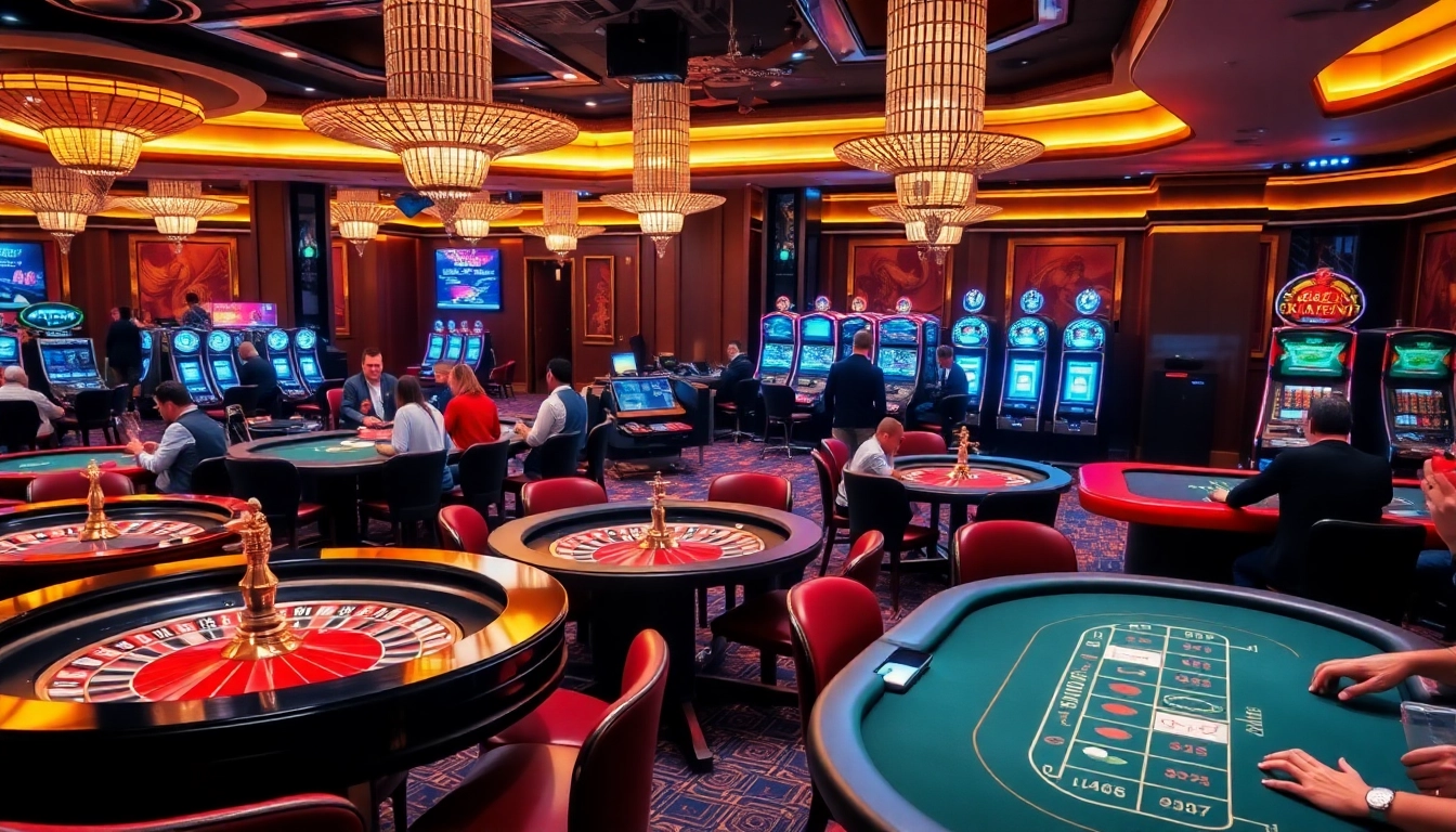 Experience the thrill of gambling at 88i nhà cái with engaging casino games and vibrant ambiance.