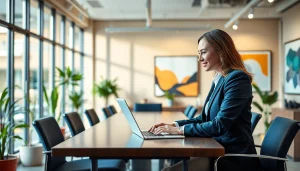 Professioneller Headhunter Executive Search bei der Arbeit, Bewerberunterlagen analysierend.