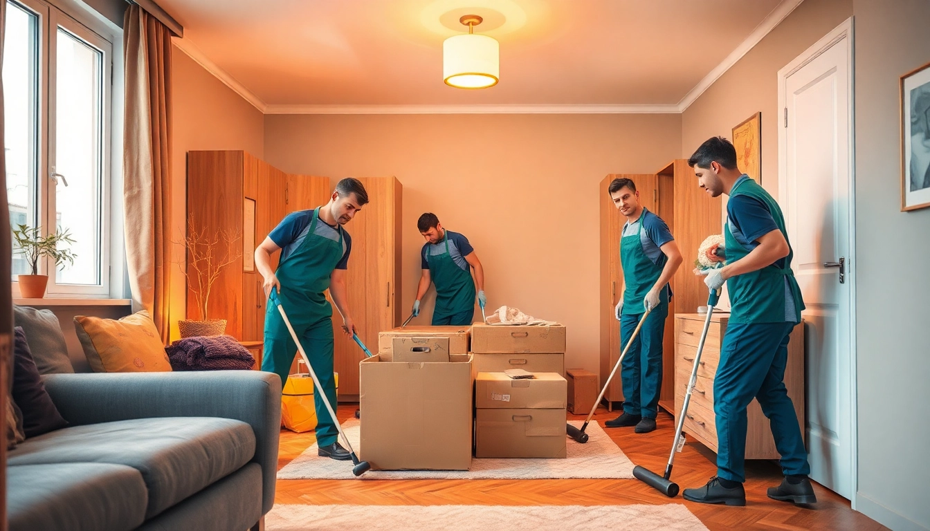 Entrümpelung Wien: Professionelles Team bei der Wohnung Räumung in Wien, effizient und ordentlich.