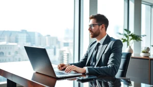 Headhunter IT bei der strategischen Planung in einem modernen Büro.