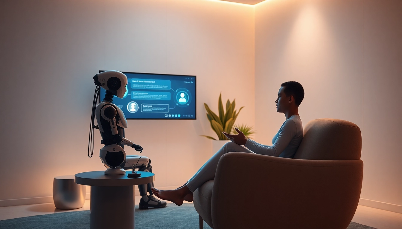 Experience intimate connection through ai chat sex with a cozy digital interaction.