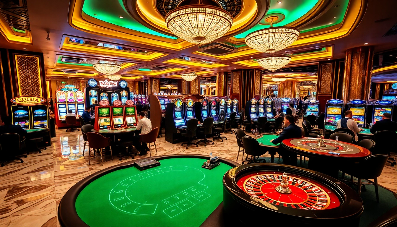 GG88 gaming experience with roulette, poker, and vibrant casino atmosphere.