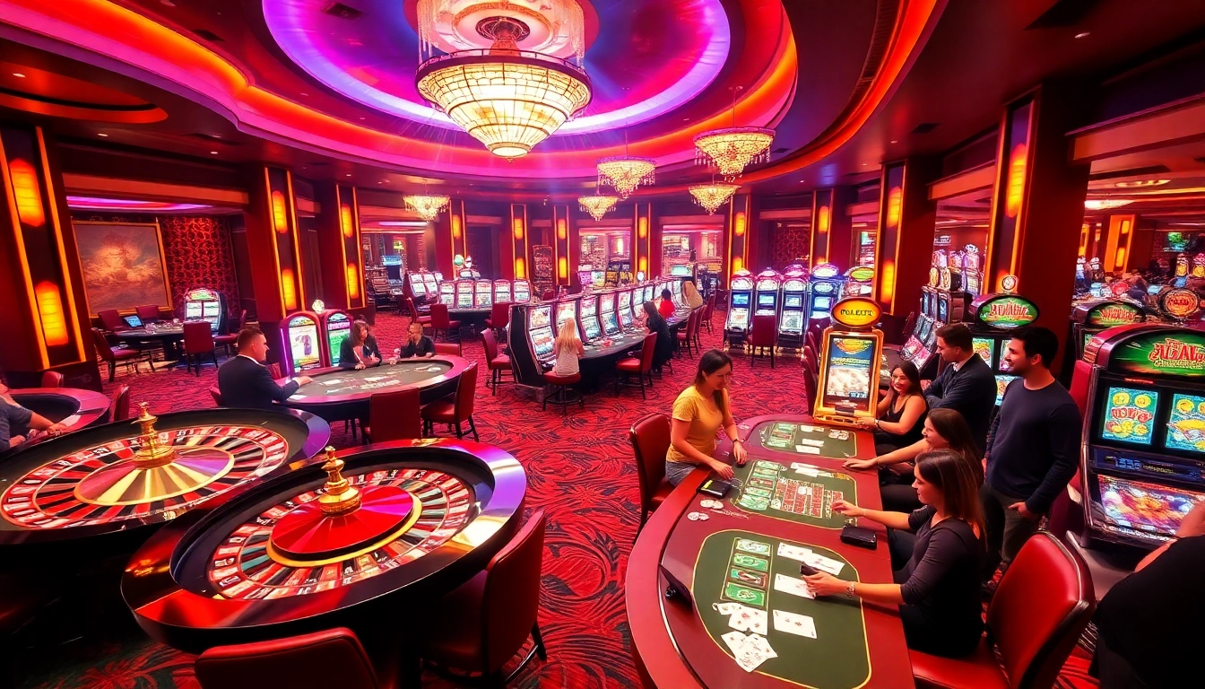 Trải nghiệm cảm giác chiến thắng tại LUCK8 với các trò chơi casino đầy màu sắc và người chơi phấn khích