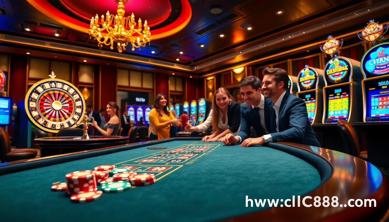 Experience thrilling gameplay at https://lc88pro.com/ with poker chips and roulette excitement.