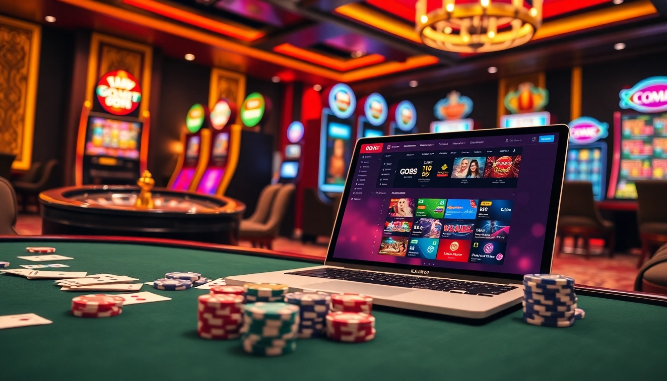 Experience the excitement of online gambling with https://go88vn.id/ showcasing vibrant casino elements and live betting.